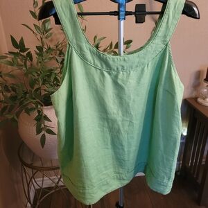 Jones New York Vibrant Green Tank Top